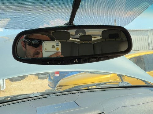 2003-2008 Infinity Fx45 Inside Rear View Mirror Oem Windshield Mounted