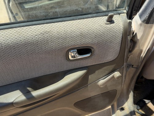 1999-2000 Mazda Protege Dx Driver Left Rear Door Trim Panel Manual Back Brown