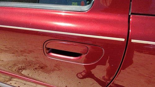 2001-2007 Volvo V70 Xc Driver Left Rear Outside Door Handle Oem Back Red 445