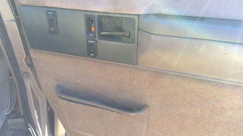 1992-1995 Chevy Astro Passenger Right Front Inside Door Trim Panel Only Oem Tan