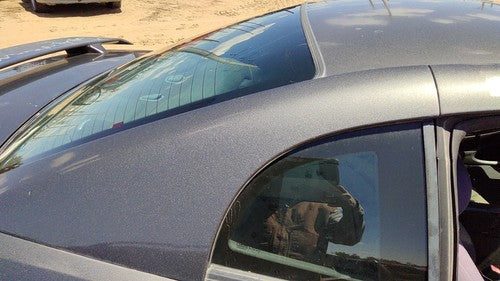99-04 Mustang Passenger Right Rear Moulding Upper Quarter Panel Shadow Gray Cx