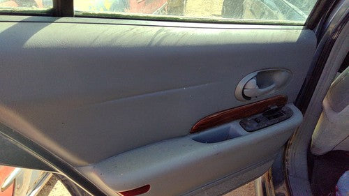00-02 Lesabre Buick Lesabre Driver Left Rear Door Trim Panel With Switches Back