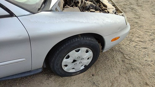 1996-1999 Ford Taurus Passenger Right Front Fender Oem Silver Ts F6dz16005a