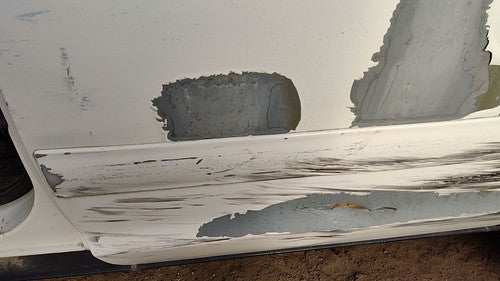 98-08 Ford Crown Vic Driver Left Rear Moulding From Door Back Trim Strip White