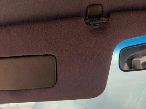 1995-1999 Nissan Maxima Driver Left Sun Visor Oem Black
