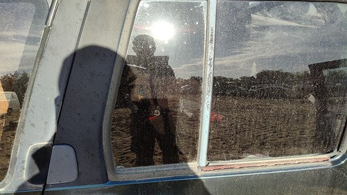 90-95 Pathfinder Passenger Right Rear Vent Window Back Door Glass With Frame Oem