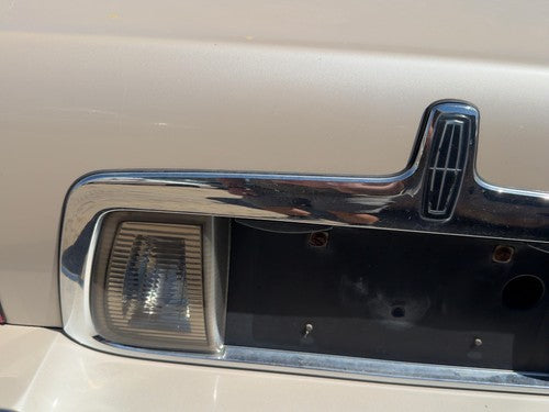 2000-2006 Lincoln LS License Plate Trim Surround Panel Tail Trunk Finish OEM