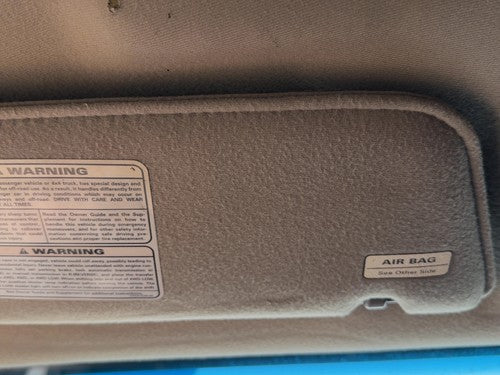 1995-1997 Ford Ranger Driver Left Sun Visor Oem Gray G2