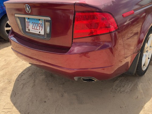 2004-2006 Acura Tl Rear Bumper Cover Assembly Oem Back Redondo Red 04715Sepa90Zz