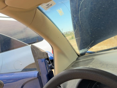 07 Vw Beetle Convertible Driver Left A Pillar Trim Windshield Post Panel Oem Tan