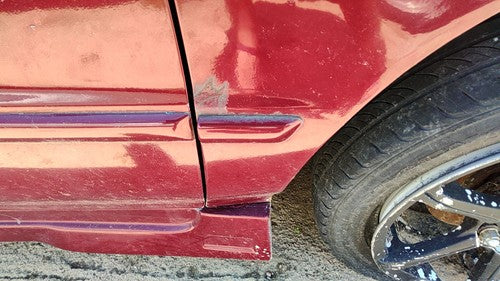 1994-1997 Honda Accord Passenger Right Moulding From Fender Oem Trim Strip Red