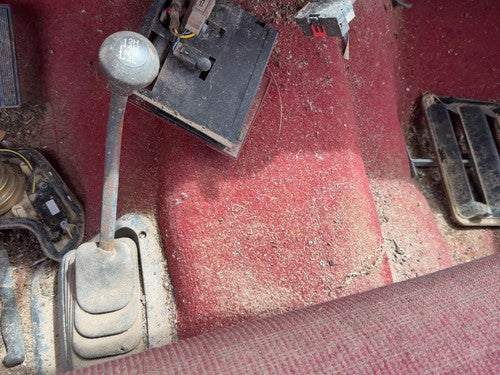 87-91 F150 4X4 Shifter Lever Assembly With Linkage Oem 4Wd T Case Shift Unit Red