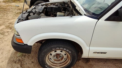 1994-2004 S10 Pickup Driver Left Front Fender Oem White 50U 12377871