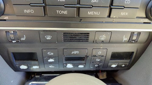 1999-2002 Audi A6 Temperature Control Module In Dash Heater Ac Head Unit Oem