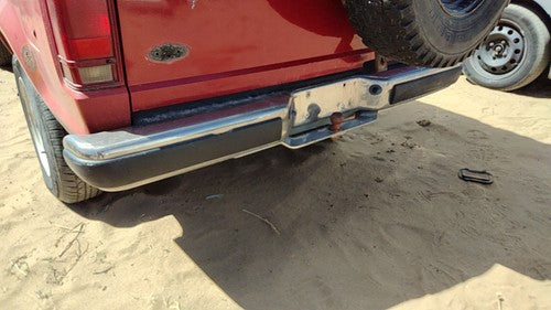 1984-1990 Ford Bronco 2 Chrome Rear Bumper With Brackets Oem Back E9Tz17906F