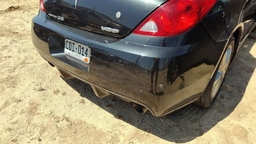 2006-2009 Pontiac G6 Gxp Coupe Rear Bumper Cover Assembly Oem Back Black 58U