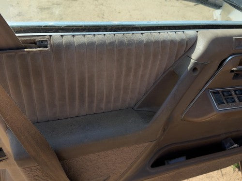 93 Century Driver Left Front Door Trim Panel With Master Switch 4 Door Sedan Tan