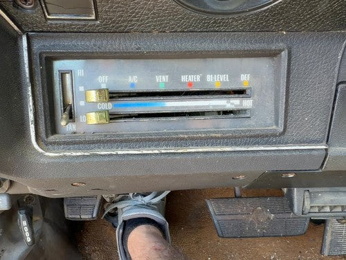 1974 Chevy Impala Temperature Control Module In Dash Heater Ac Head Unit Oem