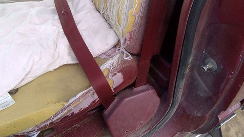 1988 Gmc Sierra 2500 Driver Left Front Seat Belt Retractor Oem Shoulder Red