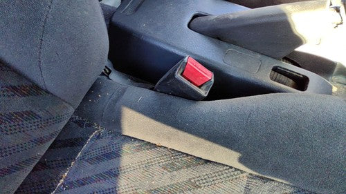 96-00 Honda Civic Passenger Right Front Seat Belt Buckle Receiver Oem Coupe Gray