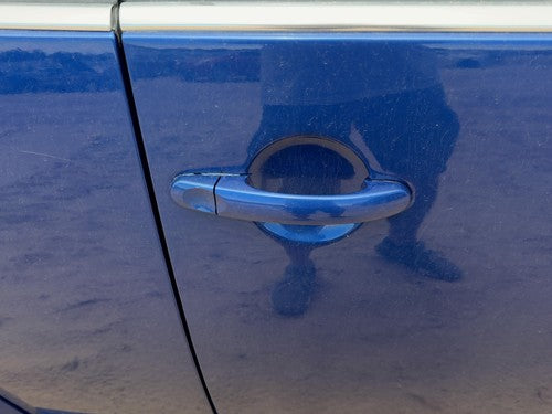 03-10 Vw Beetle Convertible Passenger Right Front Outside Door Handle Oem Blue