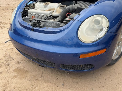 06-10 Beetle Convertible Front Bumper Cover Assembly Oem Without Fog Lamps Blue