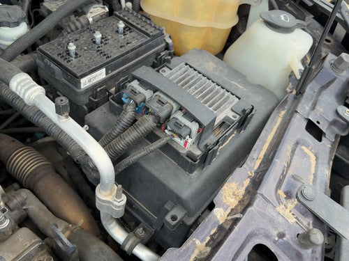 2005-2006 Chevy Equinox Complete Battery Box Mount Tray With Hold Down Oem