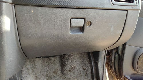 1990-1995 Nissan Pathfinder Glove Box Assembly Complete Door With Latch Oem Gray