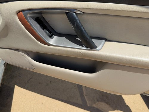 06 Legacy Outback Passenger Right Front Door Trim Panel With Switches Taupe Tau