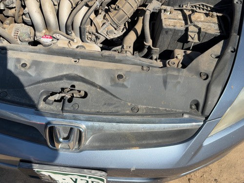 2003-2007 Honda Accord Top Plastic Cover Above Radiator Support Sight Shield Oem