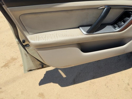06 Legacy Outback Driver Left Front Door Trim Panel With Master Switch Taupe Tau