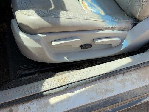 06 Monte Carlo Driver Left Side Power Seat Switch With Trim Panel Oem Gray 832