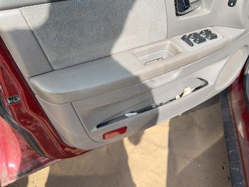00-02 Taurus Driver Left Front Door Trim Panel With Master Switch Graphite Gray