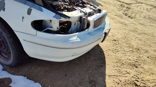 1997-2003 Buick Century Front Bumper Cover Assembly Oem White 12369156