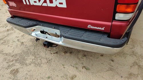 1998-2001 Mazda B2500 Chrome Rear Bumper With Mount Brackets Oem Zzm150221