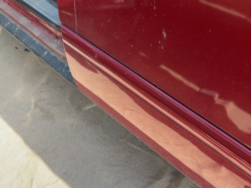 2000-2007 Ford Taurus Driver Left Rear Moulding From Door Oem Back Primed Red