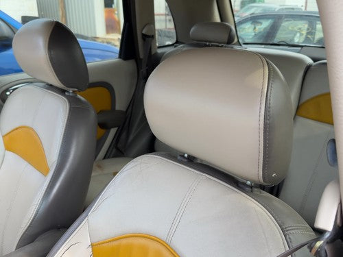 01-02 Pt Cruiser Pair Of Front Headrests Oem Left Right Set Seat Taupe/Beige Fl