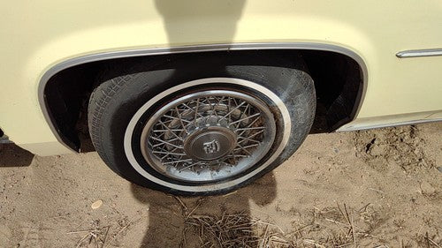 77-84 Cadillac Deville Driver Left Front Wheel Flare Moulding Oem Chrome Trim