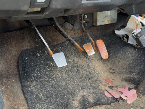 1987-1988 Toyota FX Complete Clutch and Brake Pedal Assembly OEM Manual