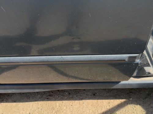 96-00 Civic Passenger Right Rear Moulding From Door Back Trim Strip Blue B-73M