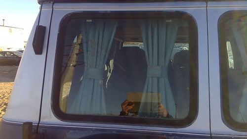 1971-1995 Chevy G20 Van Driver Left Back Glass Rear Window Only Lift Gate Hatch