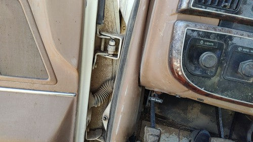 1987-1991 Ford F150 Driver Left Lower Kick Trim Panel Oem Brown