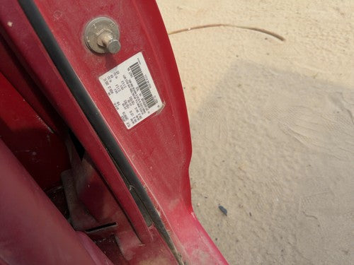 1987-1996 Dodge Dakota Driver Left B-Pillar Trim Red OEM