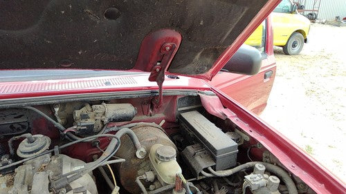 1998-2001 Mazda B2500 Driver Left Hood Hinge Assembly Oem Red Fl Zzp052410
