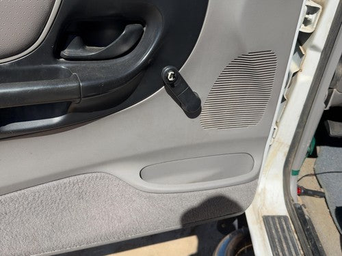 1995-1997 Ford Ranger Driver Left Front Door Trim Panel Manual Gray G2