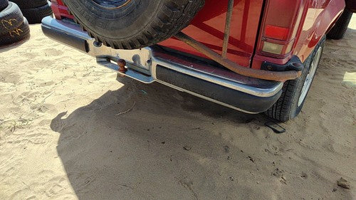 1984-1990 Ford Bronco 2 Chrome Rear Bumper With Brackets Oem Back E9Tz17906F
