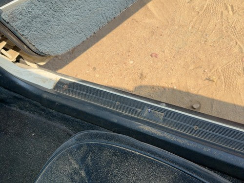 1986 Oldsmobile 98 Passenger Right Lower Sill Step Moulding Trim Panel Oem Blue