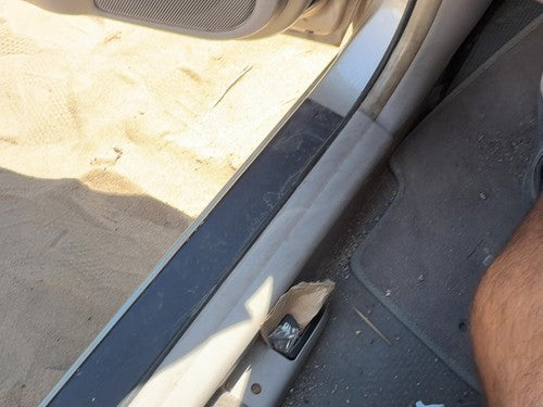 2002 Hyundai Elantra Driver Left Lower Sill Step Moulding Trim Panel Oem Gray Ze