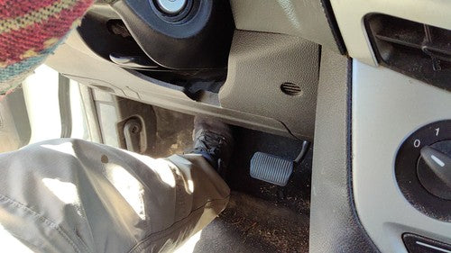 13-14 Focus Ford Focus Lower Dash Under Column Knee Bolster Trim Panel Black Ew