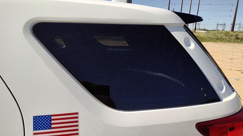 11-19 Police Interceptor Driver Left Rear Quarter Glass Back Side Window